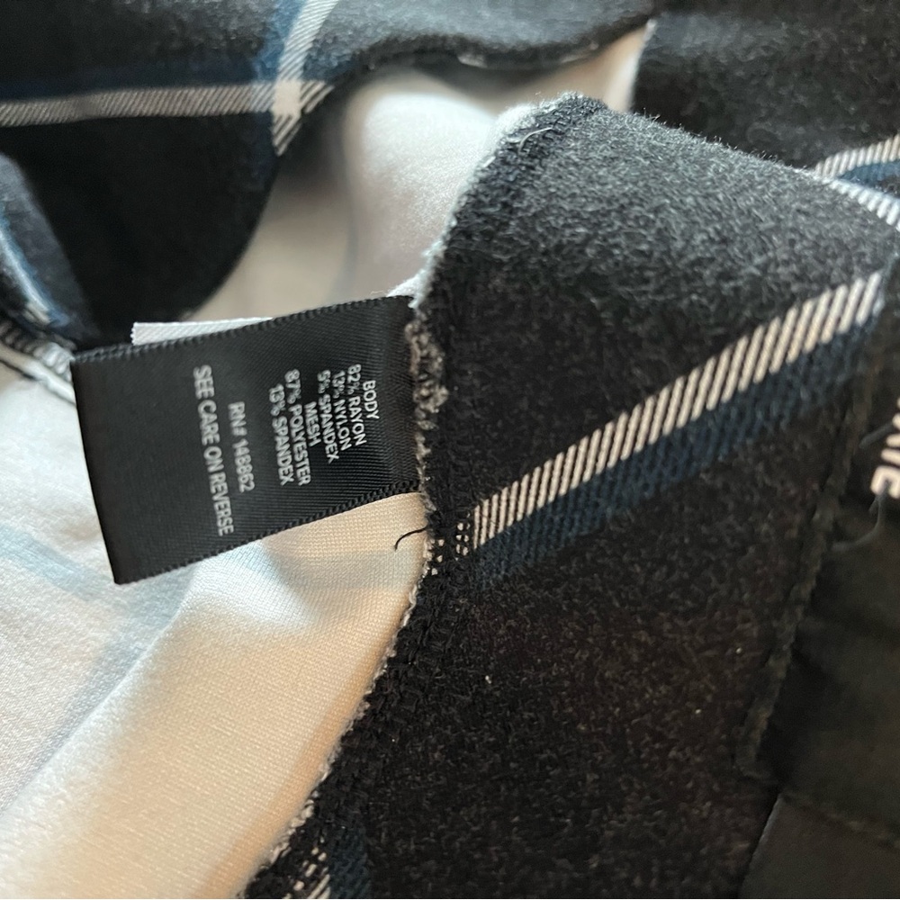 Black and White Checkered stretch skinny pants - Picture 4 of 4